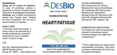 Heart/fatigue (Dsrt81 Heart Fatigue 8 30 18)